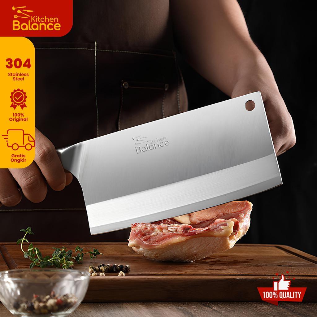 Kitchen Balance Pisau Golok Pemotong Tulang Sapi B-018A