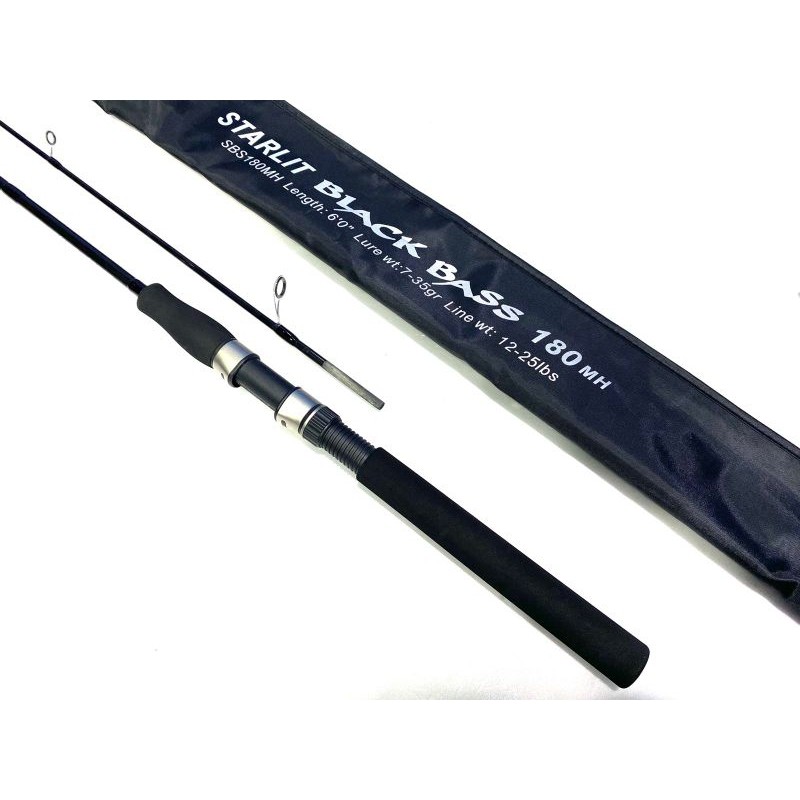 JORAN STARLIT BLACK BASS 165MH / 180MH | JORAN GALATAMA SERIES | Joran Kolam Kuat Murah Berkualitas