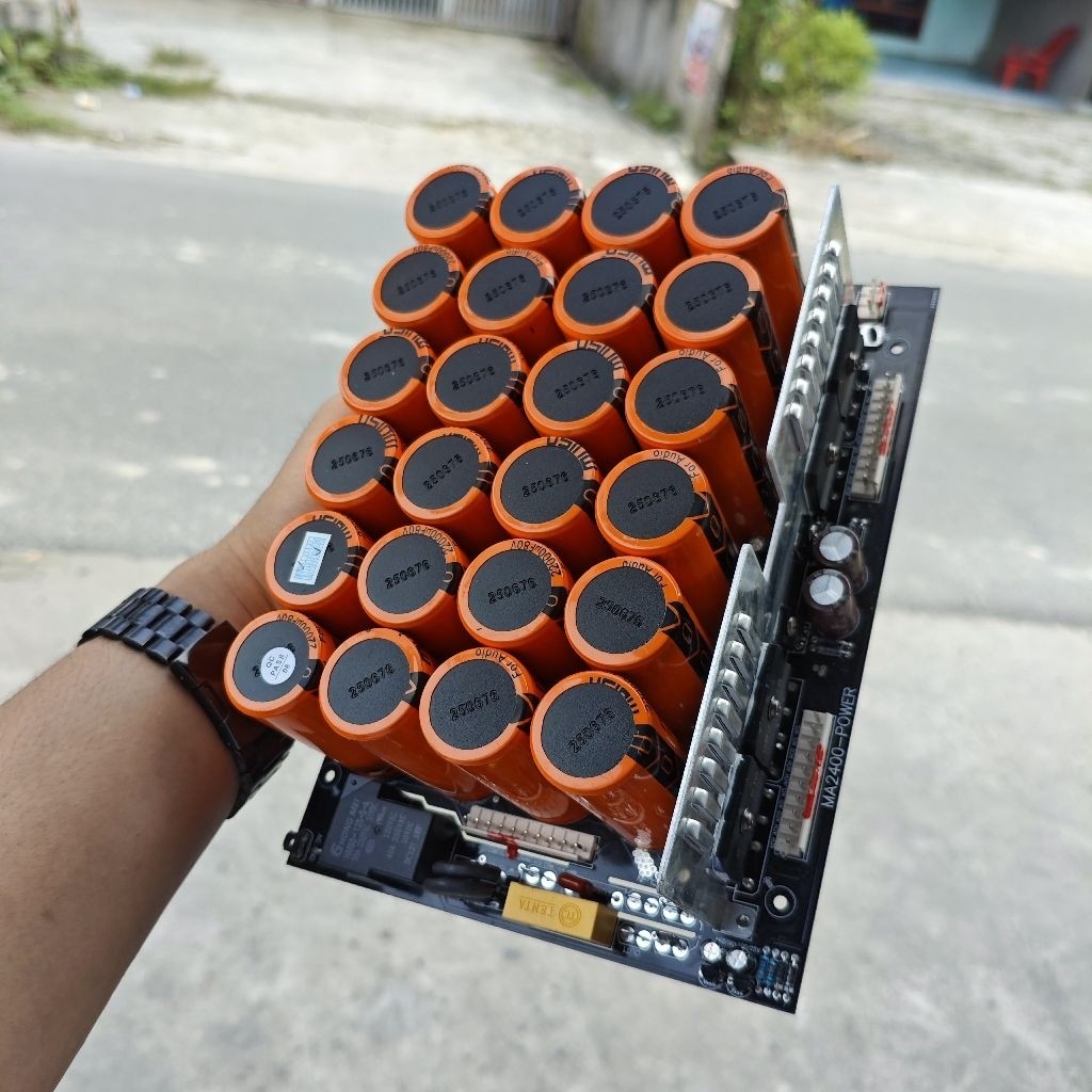 Kit PSU Power 4 Channel 2u elco 24 elko 22000uF 80v  Copotan Power Build Up 4 chanel x 2000 watt pab