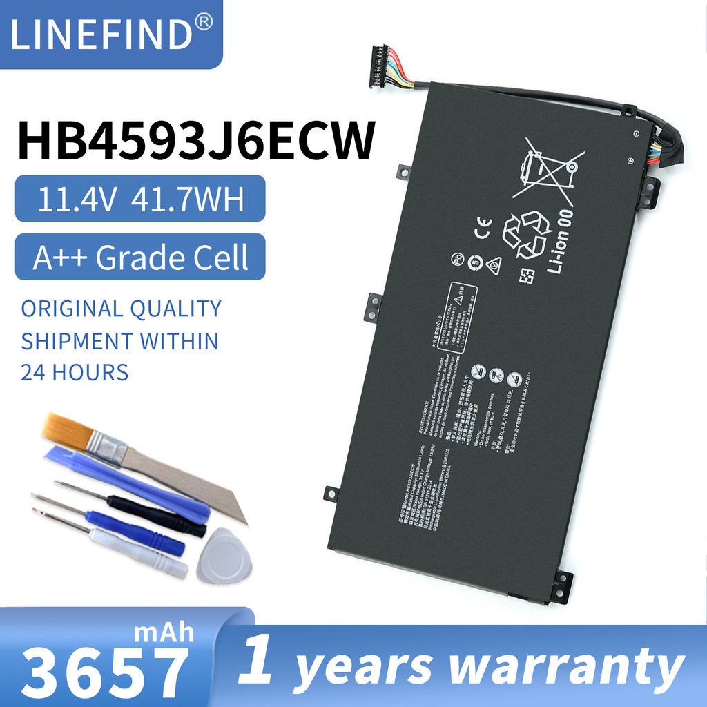 HB4593J6ECW Laptop Battery For Huawei MateBook 13 2020 WRT-W19 WRT-W29 WRT-WX9 i7 HN-W19L 11.4V 41.7