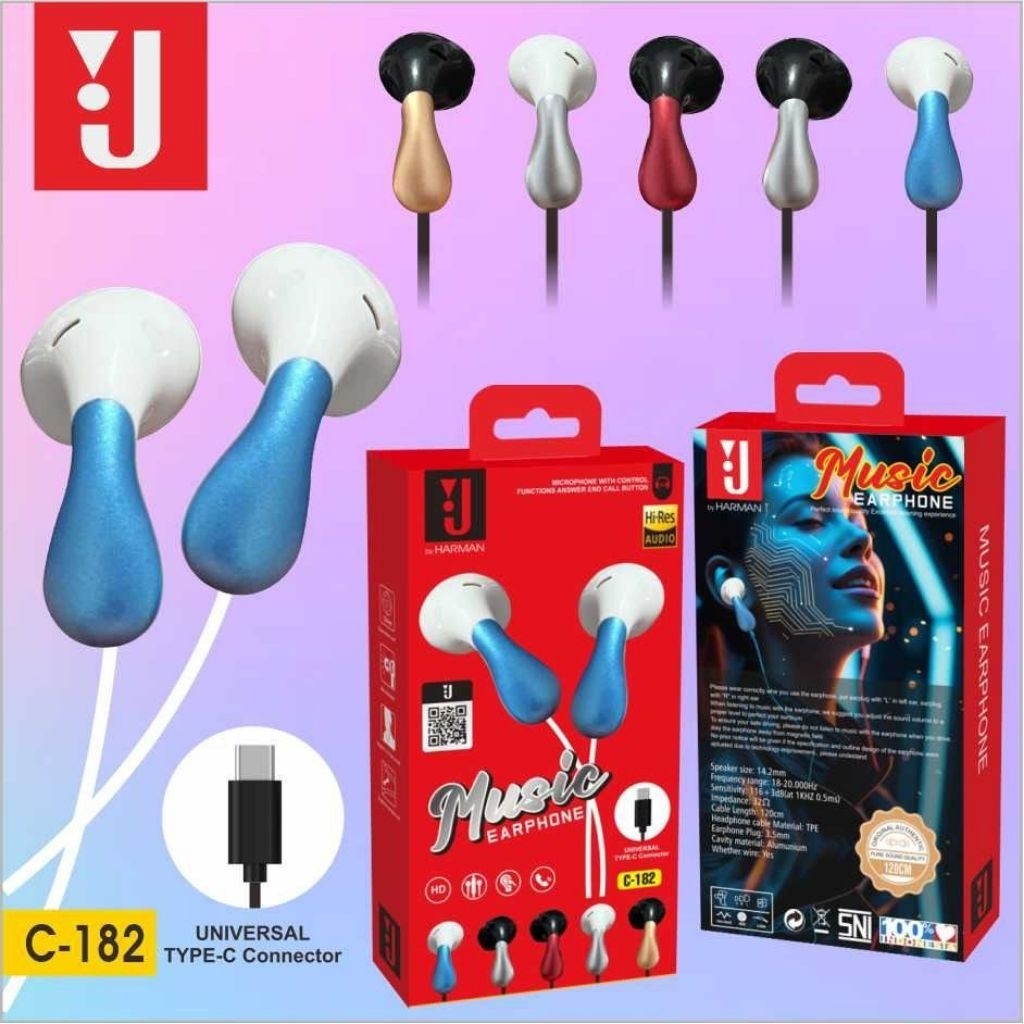 HF Headset Max JBL C 182 - Type C