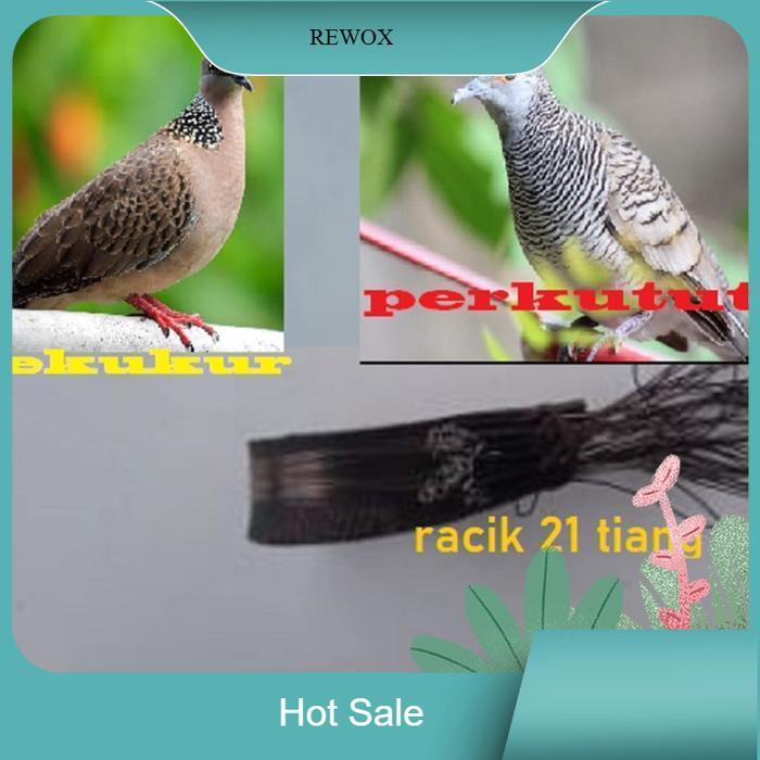 COD RACIK TEKUKUR 21 TIANG TALI JERAT BURUNG PERKUTUT PERANGKAP TEKUKUR KUALITAS BAGUS