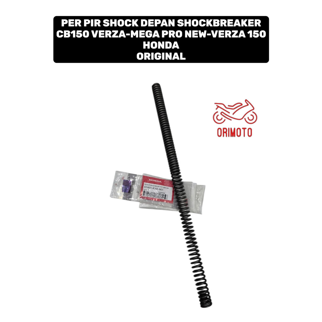 ORIMOTO-PER PIR SHOCK DEPAN SHOCKBREAKER CB150 VERZA MEGA PRO NEW VERZA 150 HONDA 51401-KYE-901 ORIG