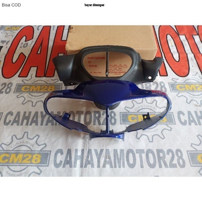 Cover Batok Kepala Depan Belakang AB Motor Yamaha Jupiter Z lama Biru