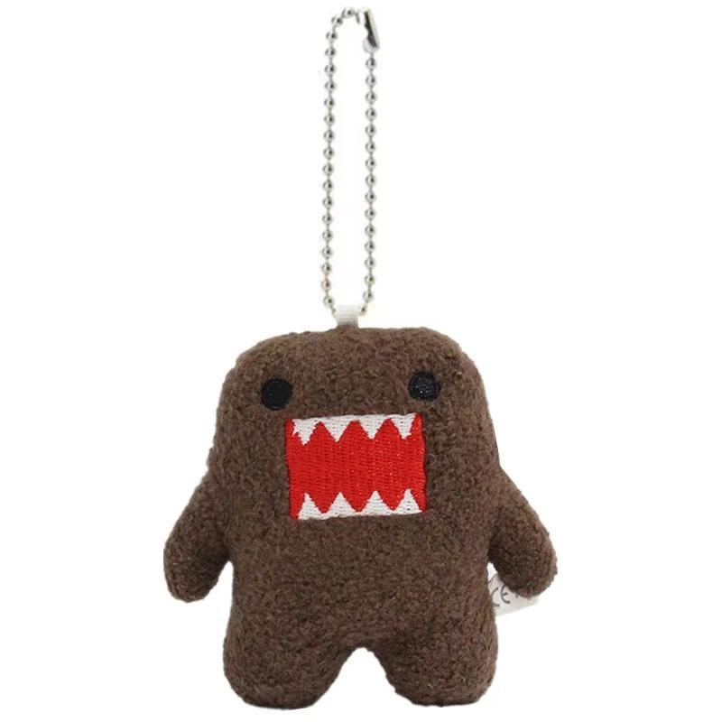 2025 Hot Selling Kawaii Cute Domo Kun Plush Keyain Anime Keyring arm for Bag Keys Gift Collection bi
