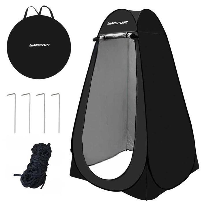 Tenda Toilet Portable Otomatis – Tenda Shower & Ganti Baju Outdoor Lipat Ringkas, Anti Roboh, dengan