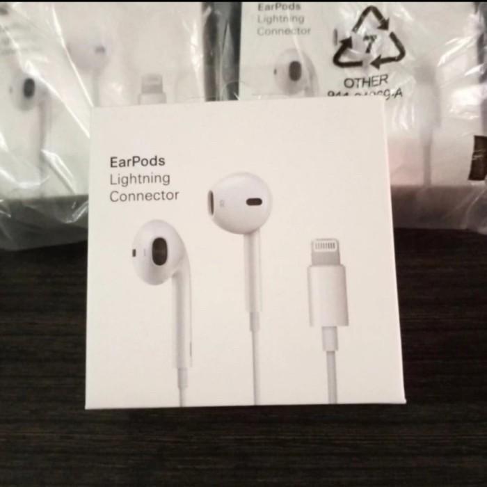 EARPHONE LIGHTNING FOR IPHONE 7 X 11 12 13 14 EARPODS ORIGINAL HEADSET ORI AUDIO