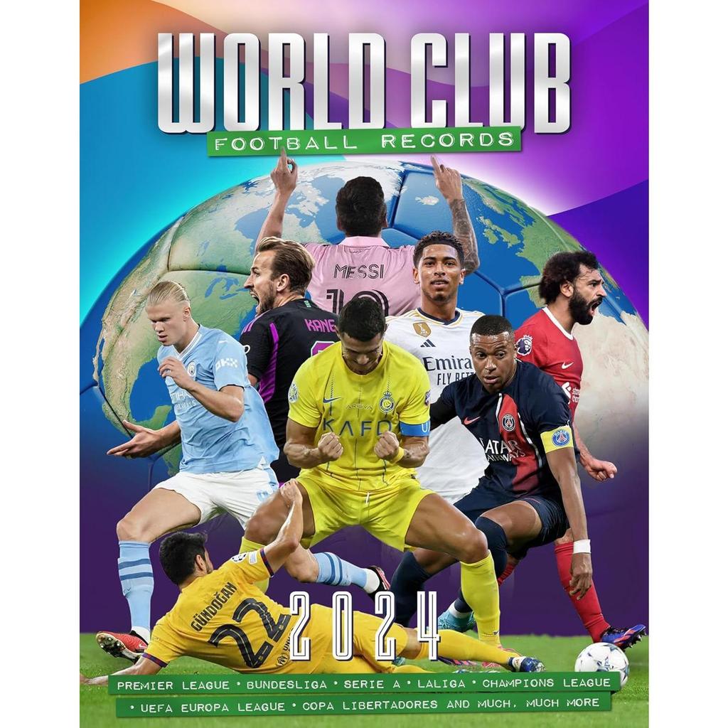 World Football Club Records by Adrian Besley Original Collection Books The