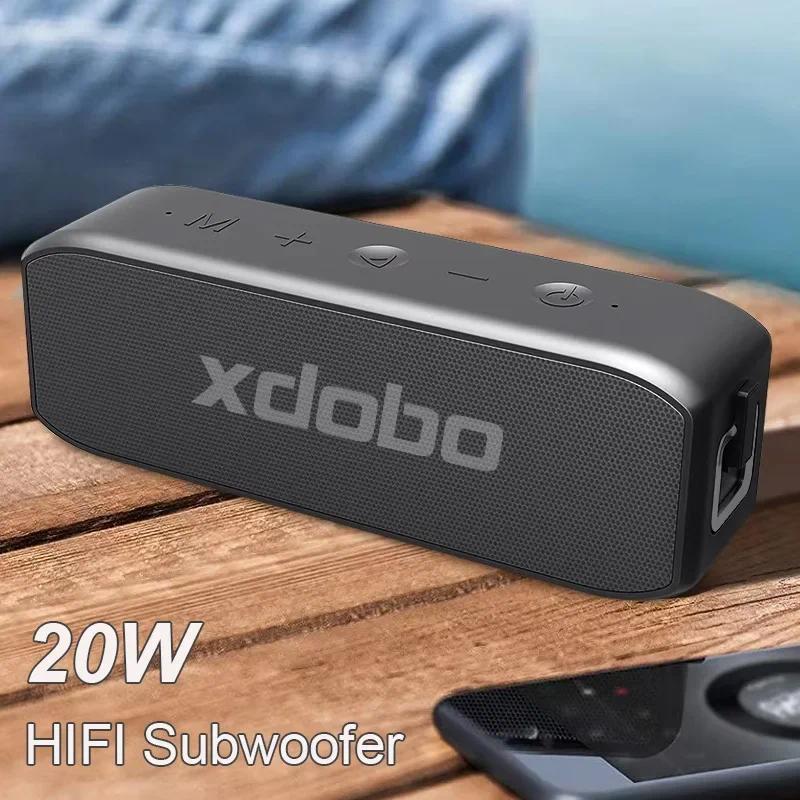 XDOBO 20W High-power Boombox Professional Wireless Bluetooth Speaker HIFI Stereo Subwoofer Mini Port
