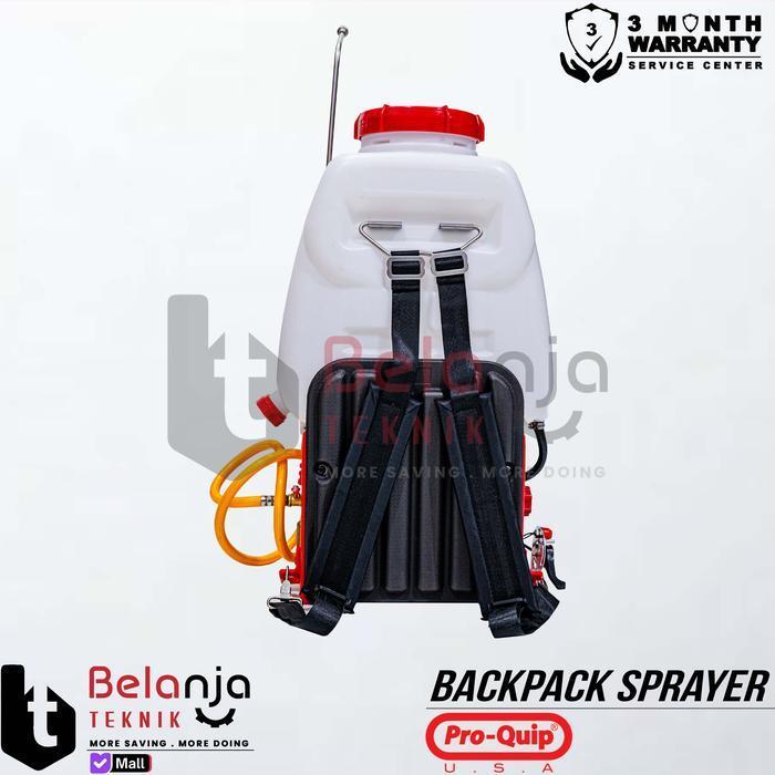 Mesin Semprot Hama Bensin QBS200T Proquip Backpack Sprayer 2 Tak Tangki 20L QBS 200 T Double Chamber