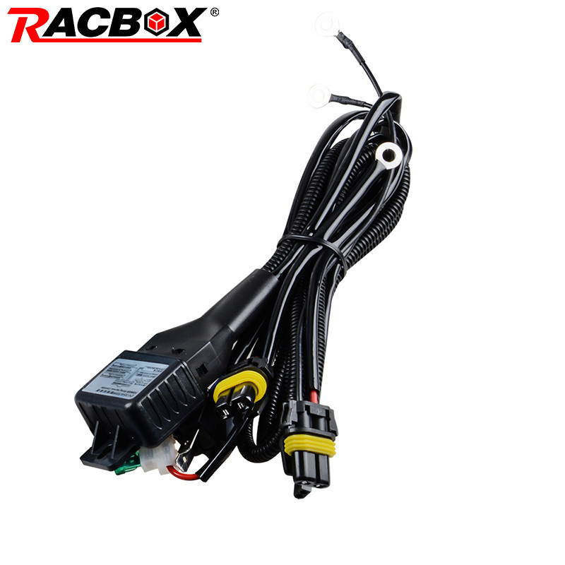 12V 35W 55W HID Bixenon H4 Wiring Harness Controller for Auto Headlight Retrofit Connector Mini Proj