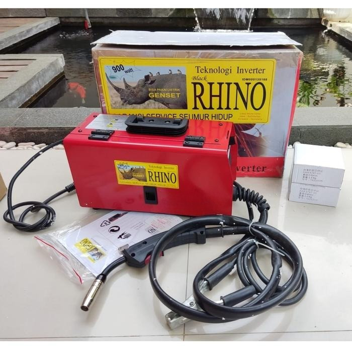 LAS RHINO MIG 130 MESIN TRAVO LAS INVERTER RHINO 130A LAS LISTRIK RHINO MIG 130