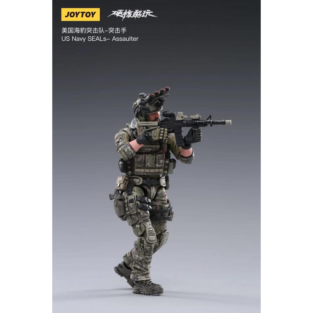 JOYTOY 1/18 Action Figures (3PCS/SET) Hardcore US Navy Seals (Extra Free Weapons) Anime Collection M