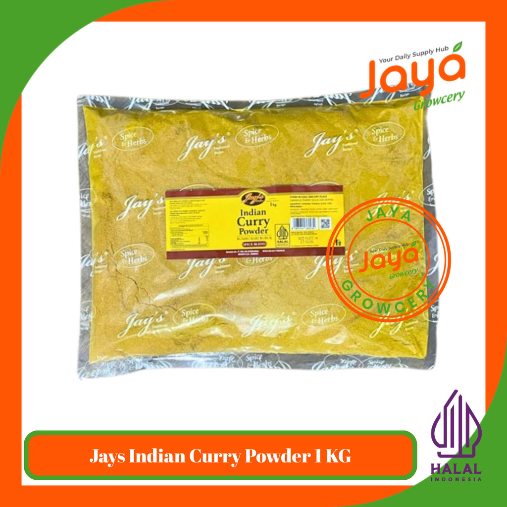 Jays Indian Curry Powder 1kg - Bubuk Bumbu Kari