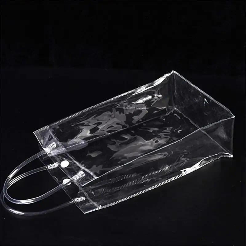Pvc Storage Bag Transparent Plastic Bag Travel Sub-bottling Storage Bag Wash Bag Cosmetic Handbag