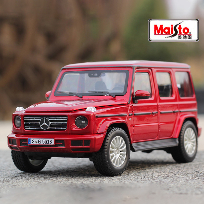 Maisto 1:25 Mercedes-Benz G-Class G500 Alloy Car Diecasts & Toy Vehicles Car Model Miniature Scale M