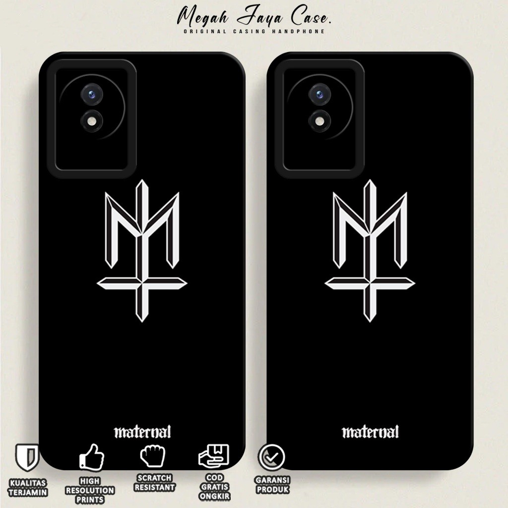 Softcase Hp VIVO Y02 / Y02A / Y02T - Case Hp VIVO Y02 / Y02T / Y02A Motif MTRNL - Casing Hp VIVO Y02