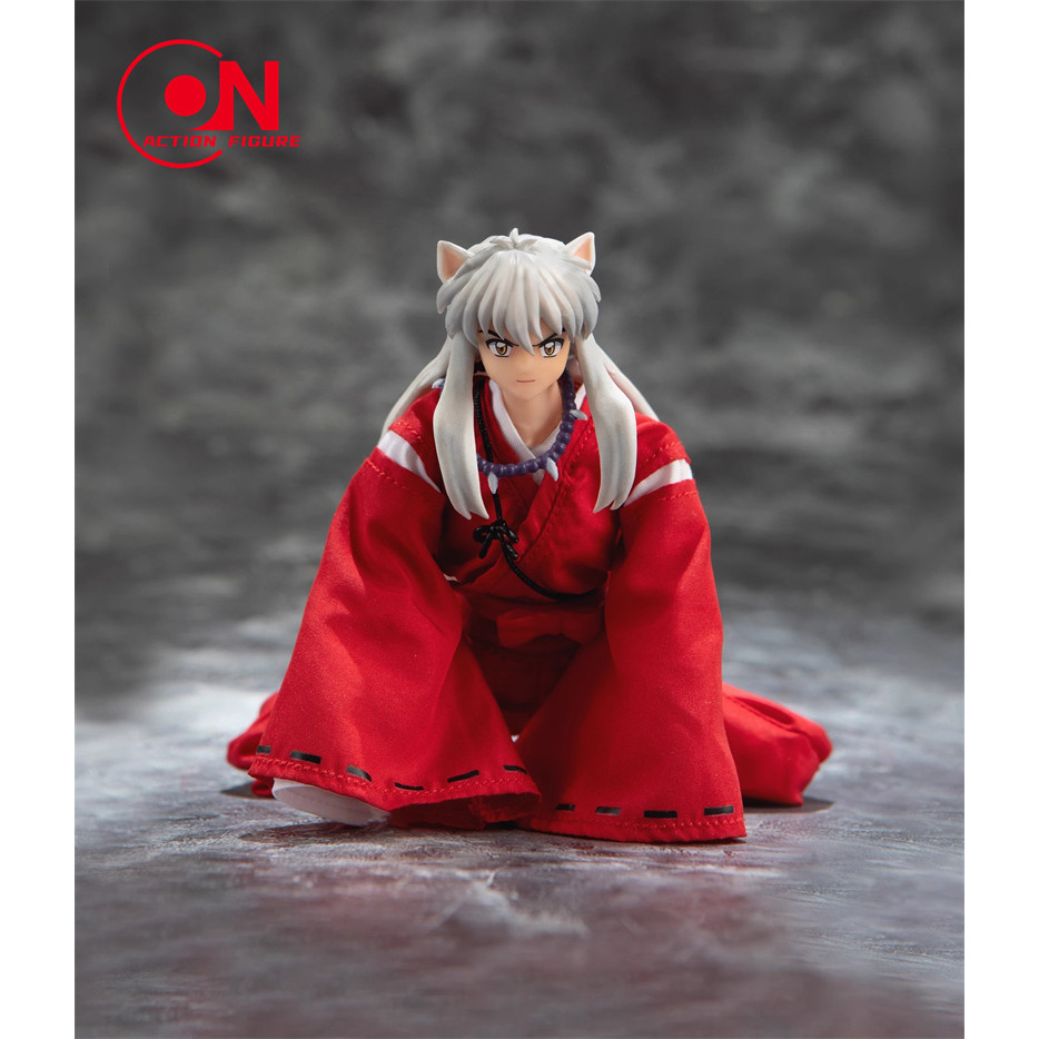 In Stock Anime-land Dasin/Great Toys/GT Inuyasha 1/12 Scale 16cm/6 Inch SHF/S.H.F PVC Action Figure 
