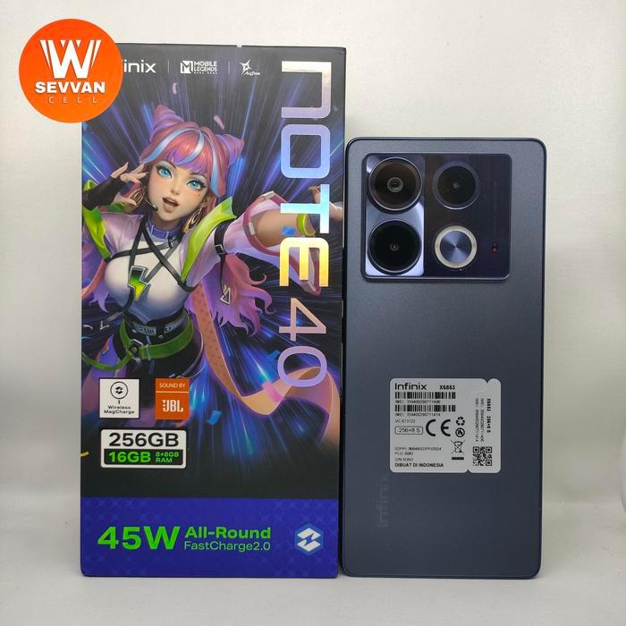 Handphone Infinix Note 40 Ram 8 256GB - D
