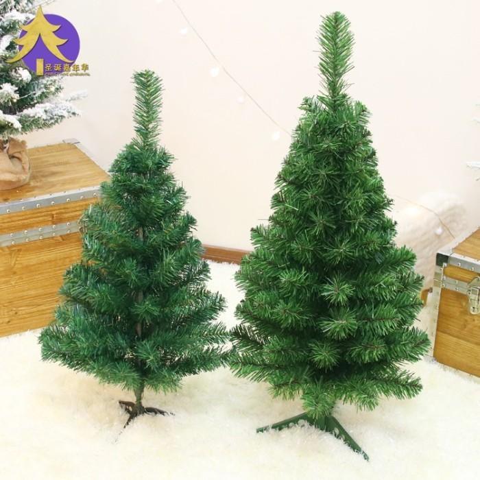 Pohon Natal Lengkap Hiasan Ukuran 150cm / Pohon Natal 5 Kaki Set Hiasan Lampu - Pohon natal polos