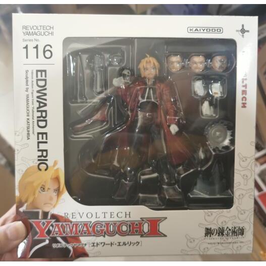 Anime Fullmetal Alchemist Edward Elric Alphonse REVOLTECH YAMAGUCHI Articulated Action Figure Model 