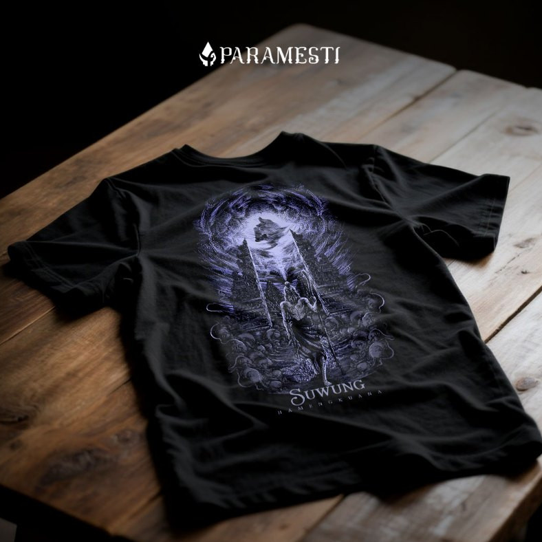 ORI  Tshirts Kaos Jawa Suwung Hamengkuana Budaya Wayang Pria Pramesti Distro Cewek Cowok Manual Plas