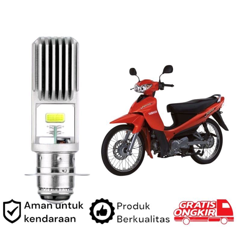 1pcs Lampu depan LED H6 COB motor Yamaha jupiter z lama Koko