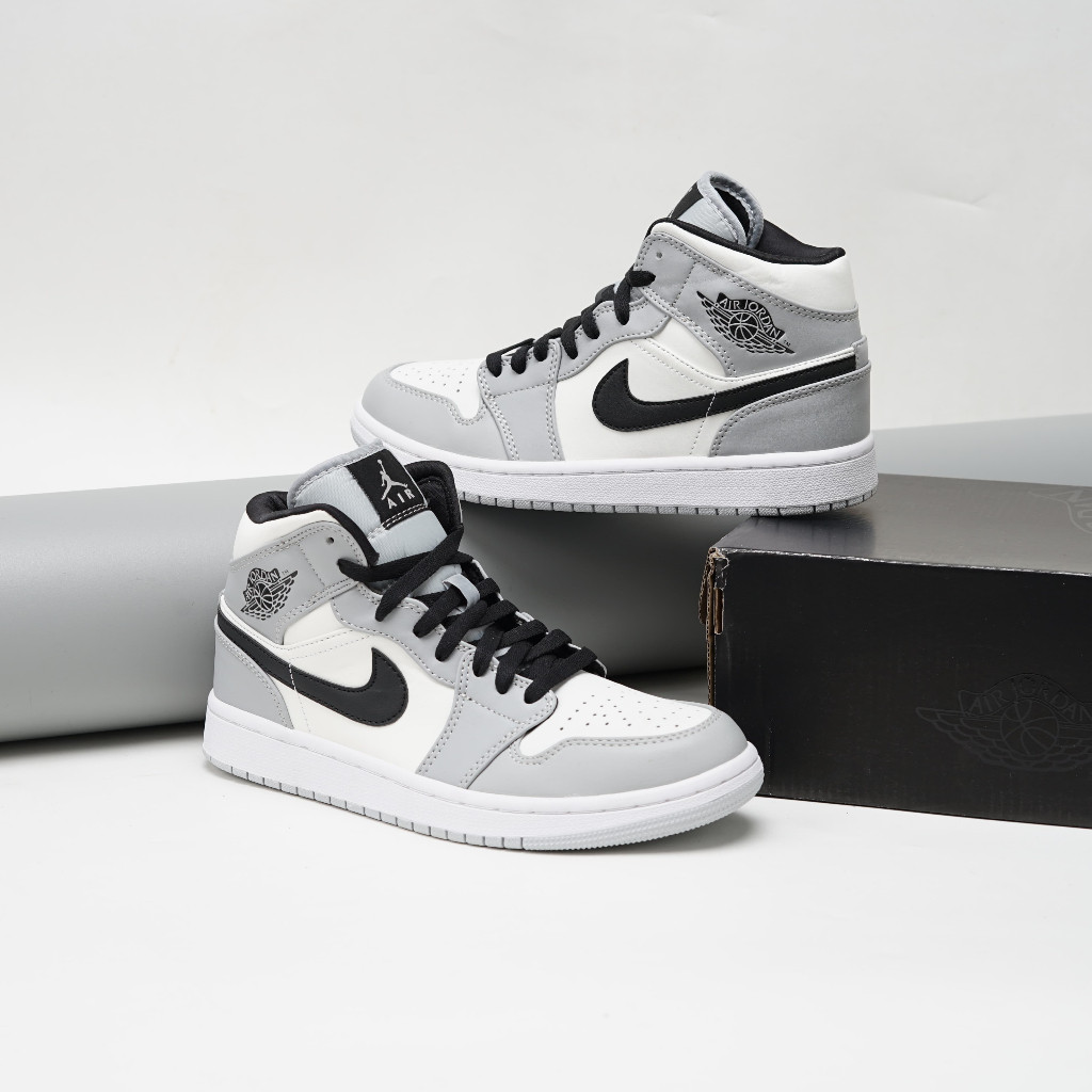 Nike Air Jordan 1 Mid Smoke Grey