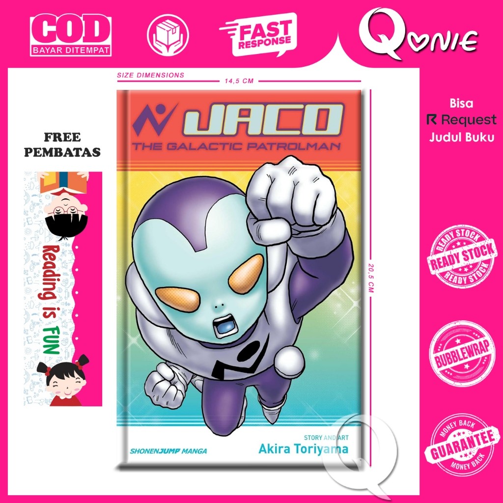 Komik Manga: Jaco the Galactic Patrolman by Akira Toriyama