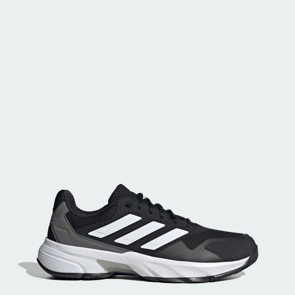 Sepatu Adidas Tennis Courtjam Control 3 Tennis Shoes Men Black