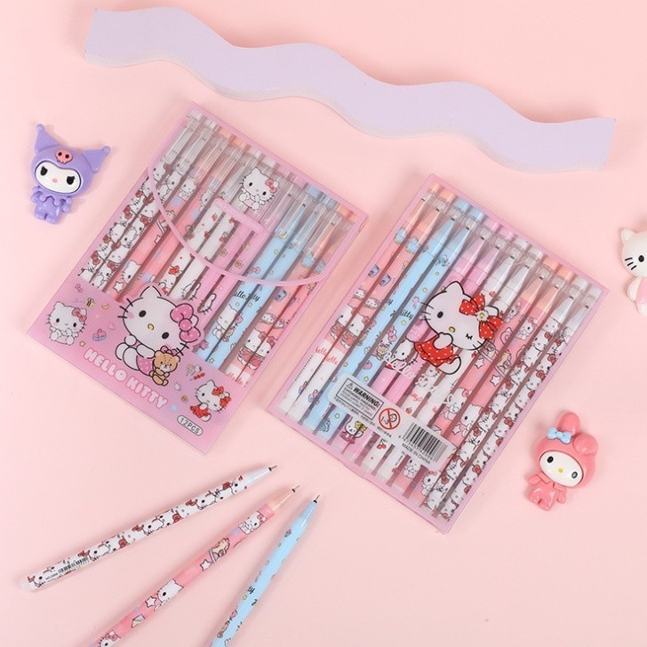 S5930 Pena Karakter Bisa Dihapus / Erasable Gel Pen / Pulpen Bisa Dihapus 12 PCS / Pulpen Erasable /