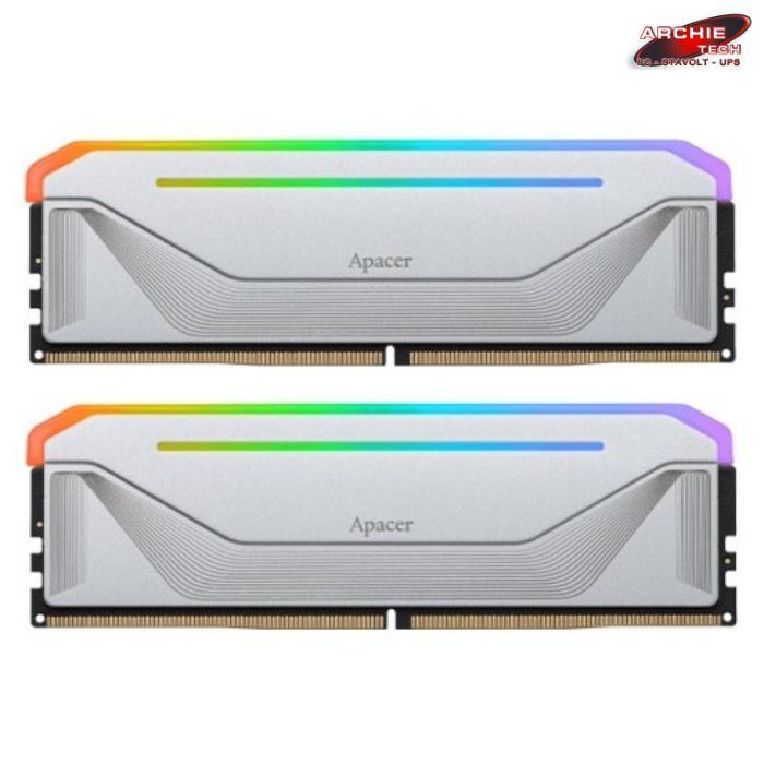 RAM Apacer DDR5 NOX Gaming RGB 32GB 2x16GB PC 5600Mhz AH5U32G56C522NWAA2