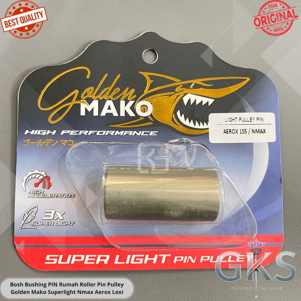 Bosh Bushing PIN Rumah Roller Pin Pulley Golden Mako Superlight Nmax Aerox Lexi