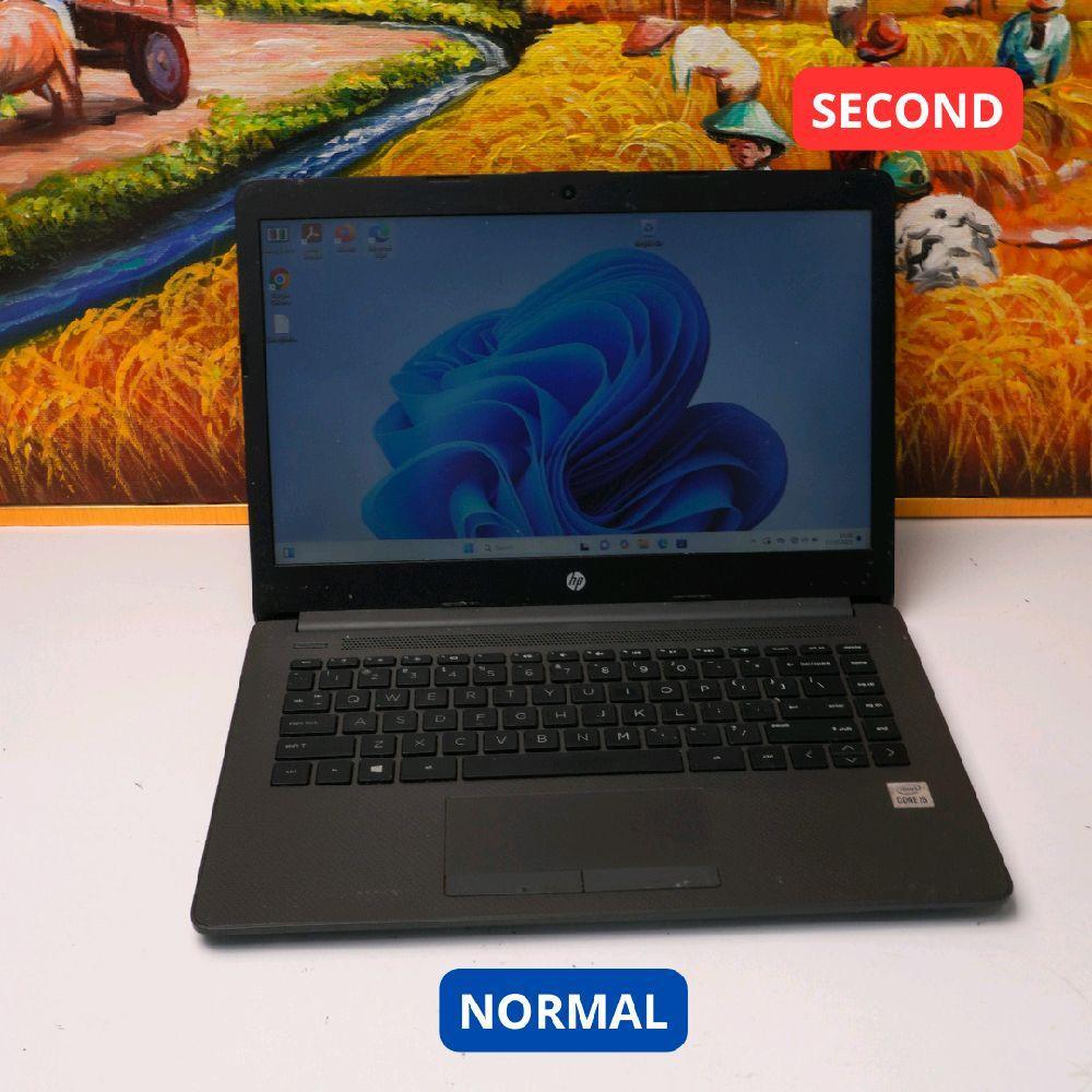 HP 240 G7 NOTEBOOK PC I5 8265U 8GB (14") LAPTOP SECOND ORIGINAL SINAR MUTIARA CELL