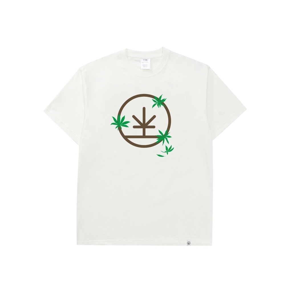 LGN ORIGINAL LOGO Mutualism TEE - PUTIH fashion