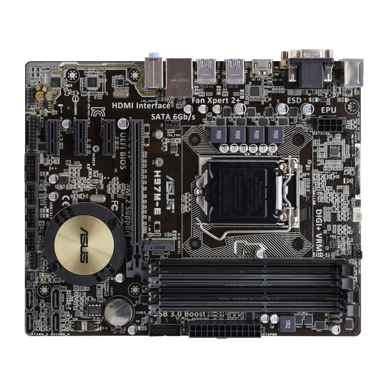 ASUS H97ME Motherboards LGA 1150 Support i54570 CPU (without CPU) 4xDDR3 intel H97 6 x SATA M2 Micro