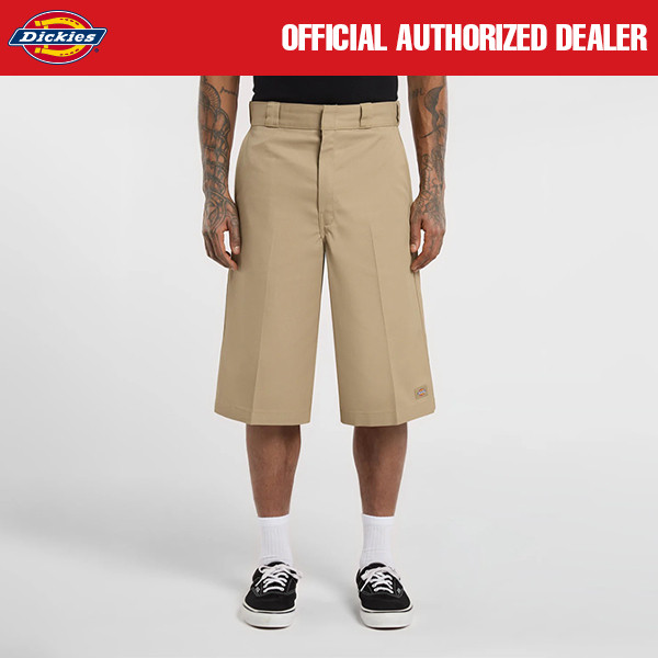 CELANA PENDEK 15 Inc CASUAL SHORT PANTS PRIA KHAKI ORIGINAL DICKIES | 15 INCH WORK SHORT KHAKI