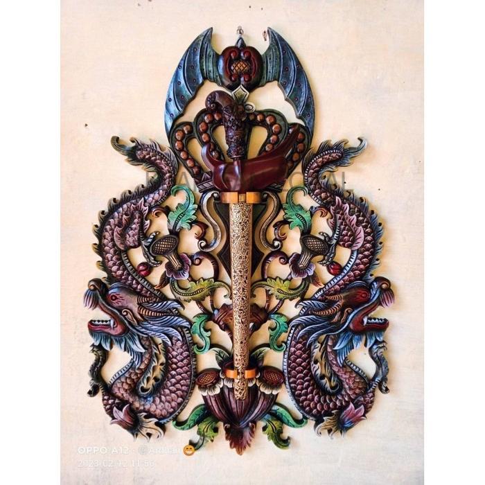 Blawong pusaka naga kembar isi 3 sunggingan