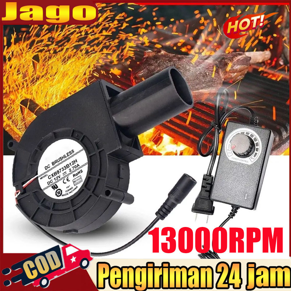 Blower Mini for Kalan DC 12V 13000RPM BBQ Blower