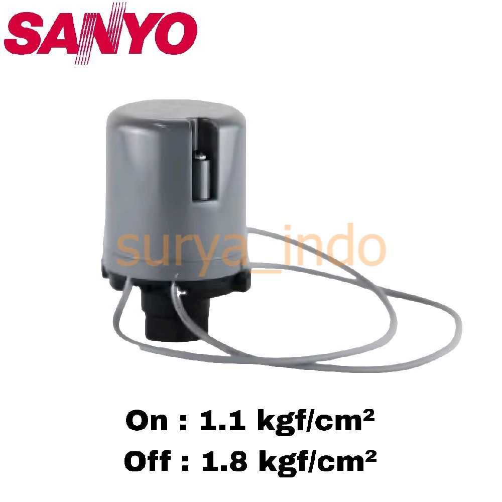 OTOMATIS POMPA AIR SANYO P-H137AC P-H137AB AUTOMATIC PRESSURE SWITCH