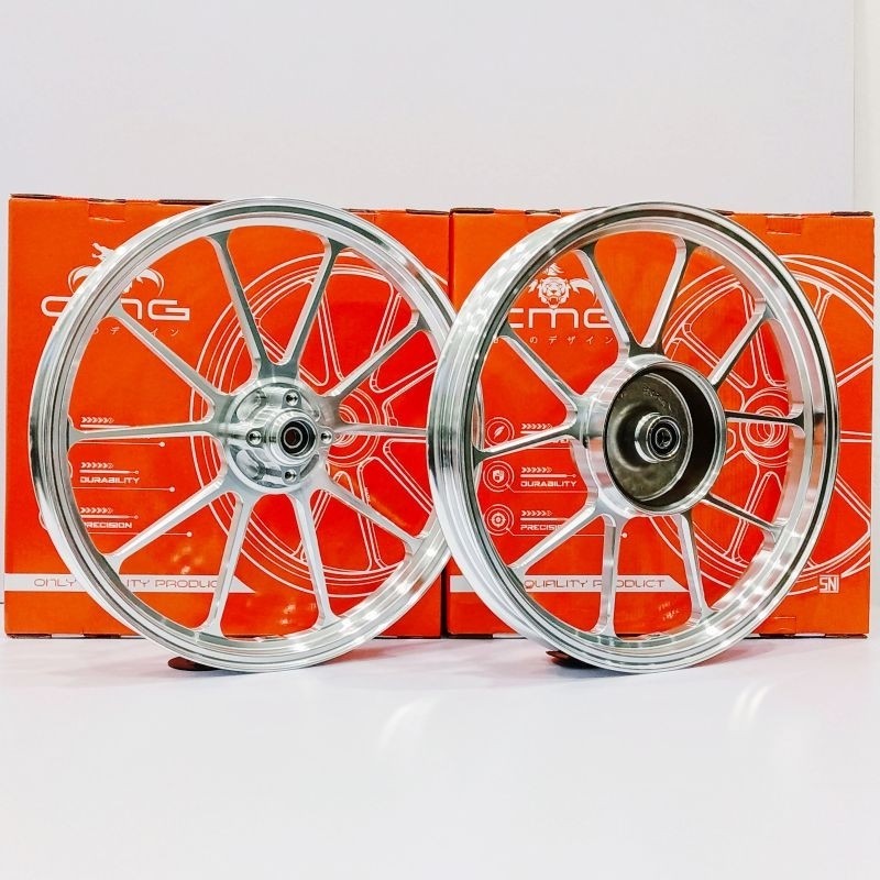 VELG RACING CMG RX KING dan MX KING  RING 17 CMG EXACT PALANG 10 CNC RX KING 160x17 185x17 RX KING 1