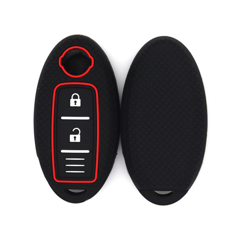 Silicone Car Key Case for Nissan Sylphy/X-Trail/Teana/Qashqai/Murano/Bluebird/Terra/Latio & Venucia 