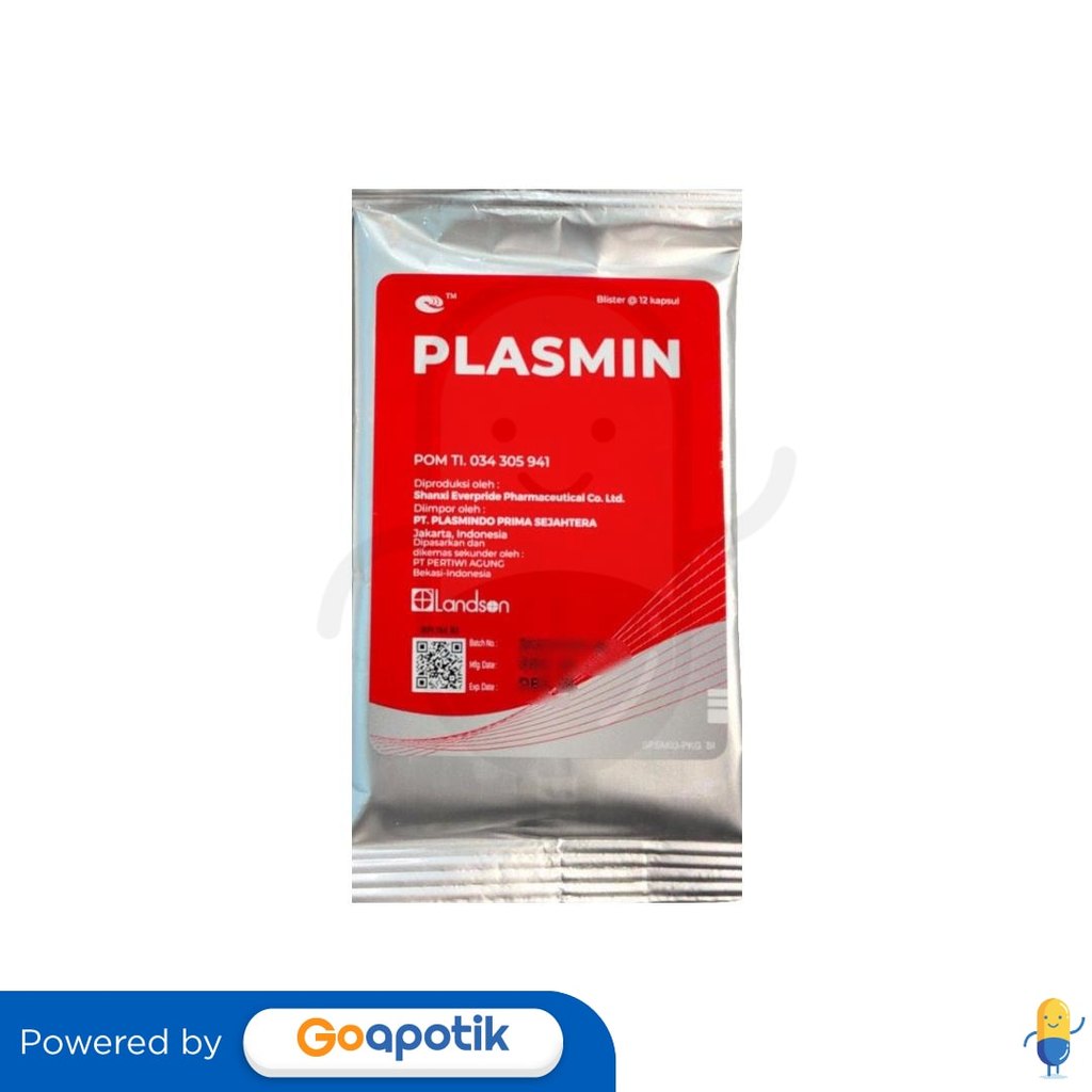Plasmin Blister 12 Kapsul