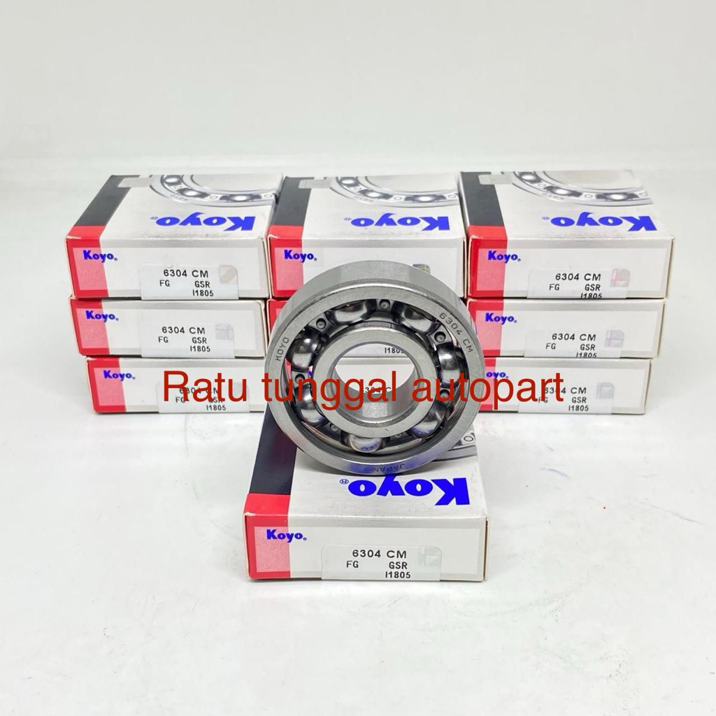 BEARING 6304 CM KOYO 6304CM KOYO TANPA TUTUP