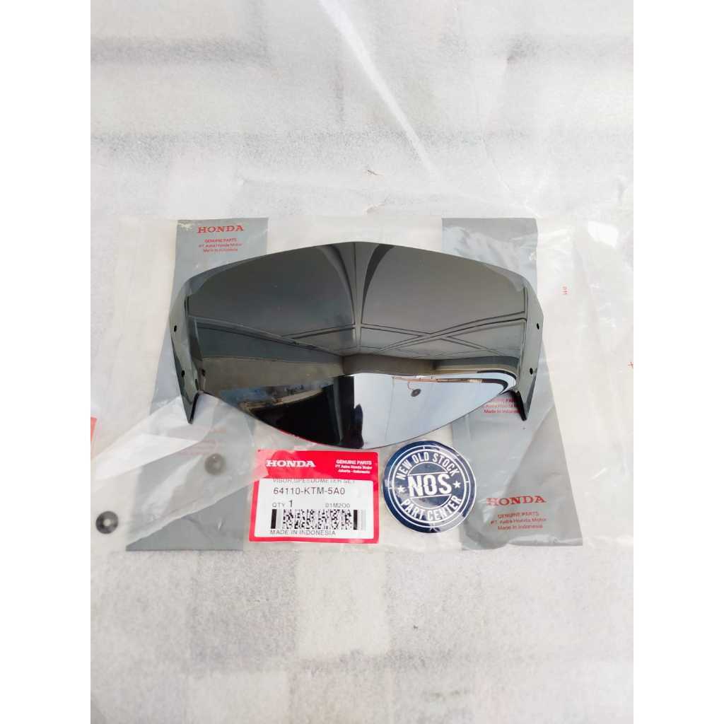 WIN SHIELD WINSHIELD VISOR TOPI BATOK LAMPU DEPAN HONDA SUPRA X 125 OLD LAMA ORIGINAL ORISINIL ORI A