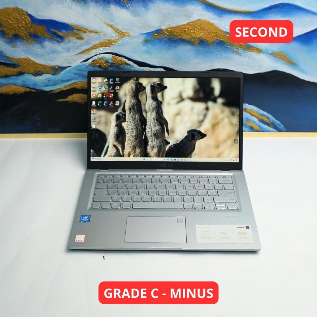 ASUS VIVOBOOK X415MA_A416MA CELERON N4020 4 GB (14") GRADE C - MINUS LAPTOP SECOND ORIGINAL SINAR MU