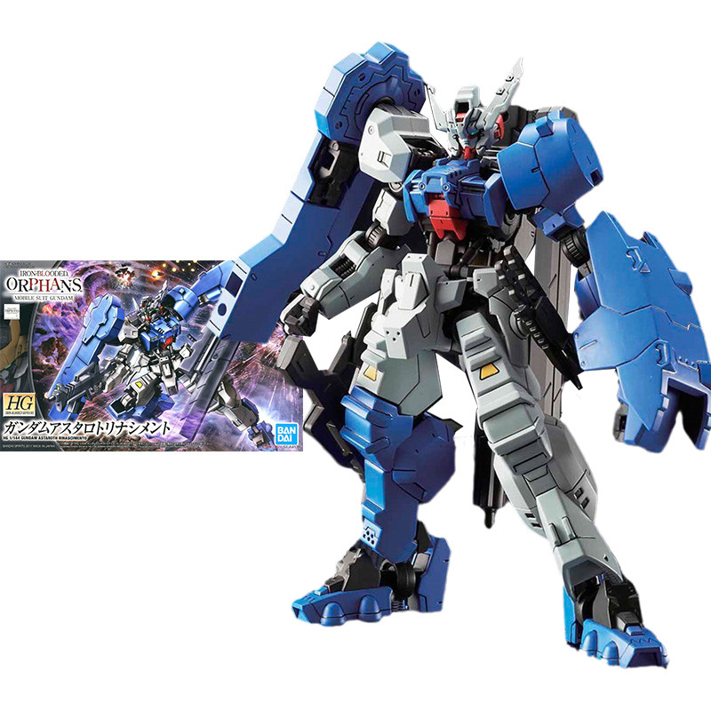Bandai Gundam Model Kit Anime Figure HG IBO ASW-G-29 Astaroth Rinascimento Genuine Gunpla  Anime Act