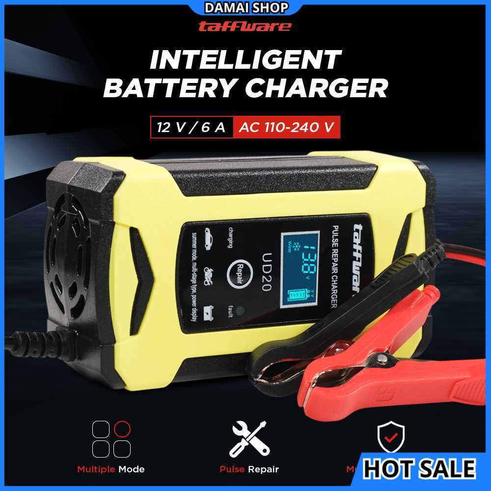 Taffware Charger Aki Mobil Intelligent Battery Charger 12V 6A -