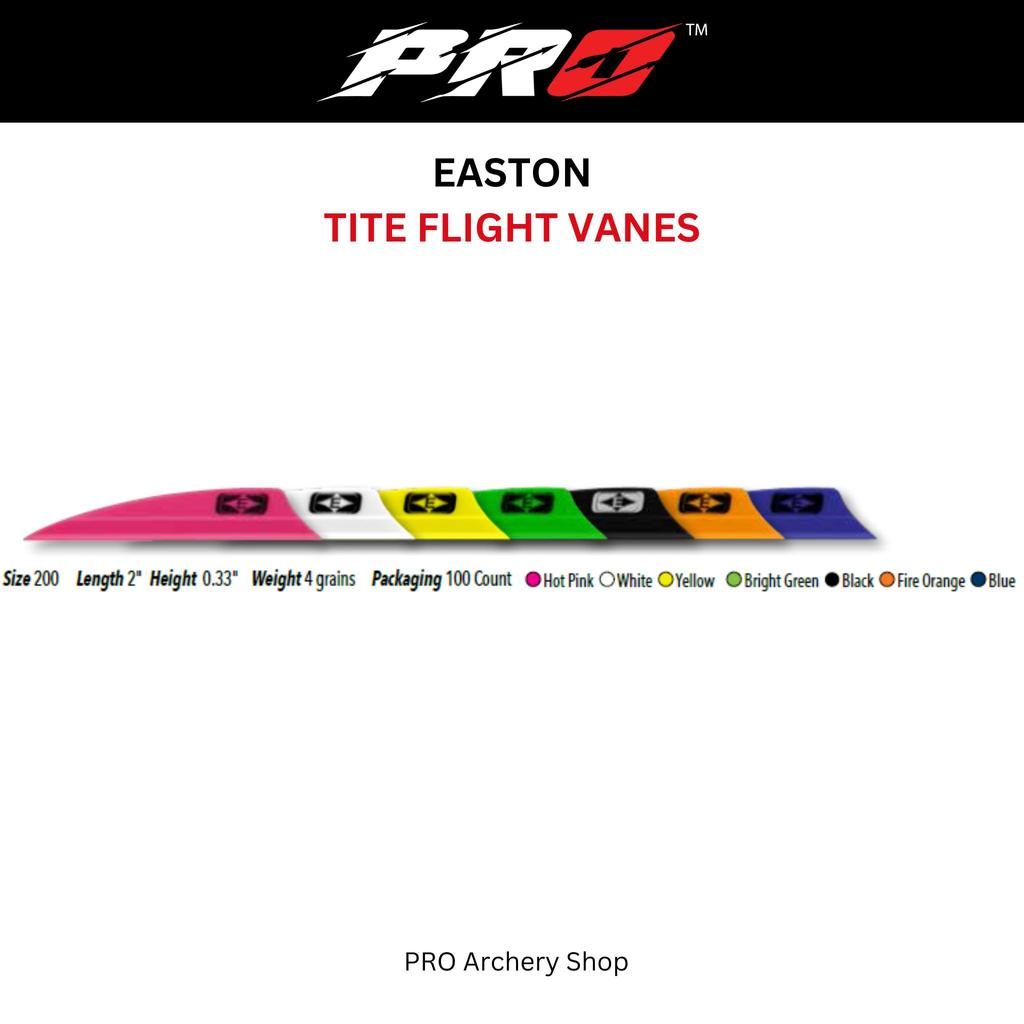 EASTON VANES TITE FLIGHT ORIGINAL USA | VANES ARROW CARBON ALUMINIUM ALAT PANAHAN MURAH | VANE ANAK 