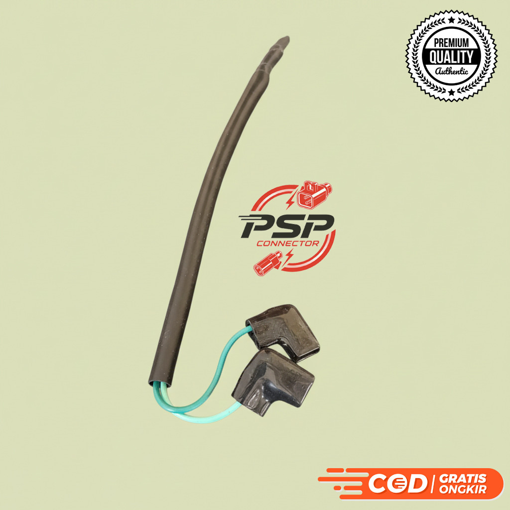 Socket - Soket Skun Kabel 1 Set Klakson Motor Universal ORIGINAL Non kemasan